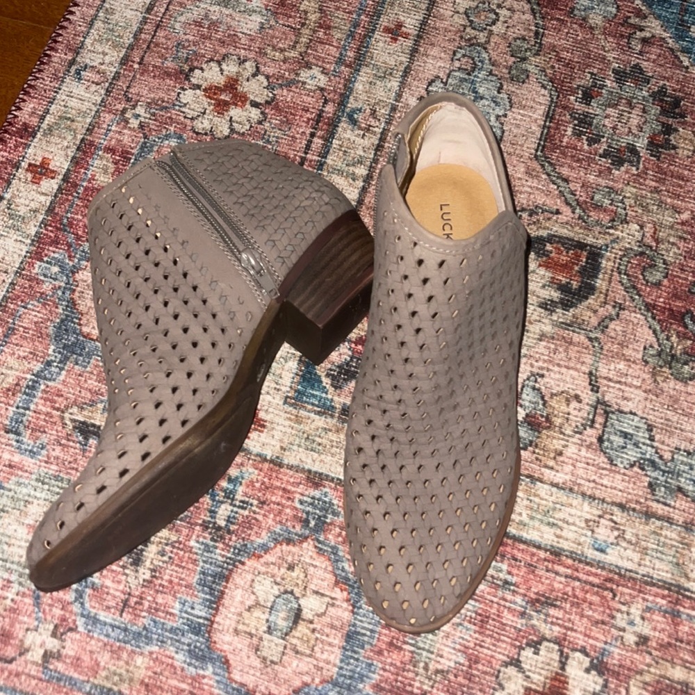 Lucky brand booties - size 7